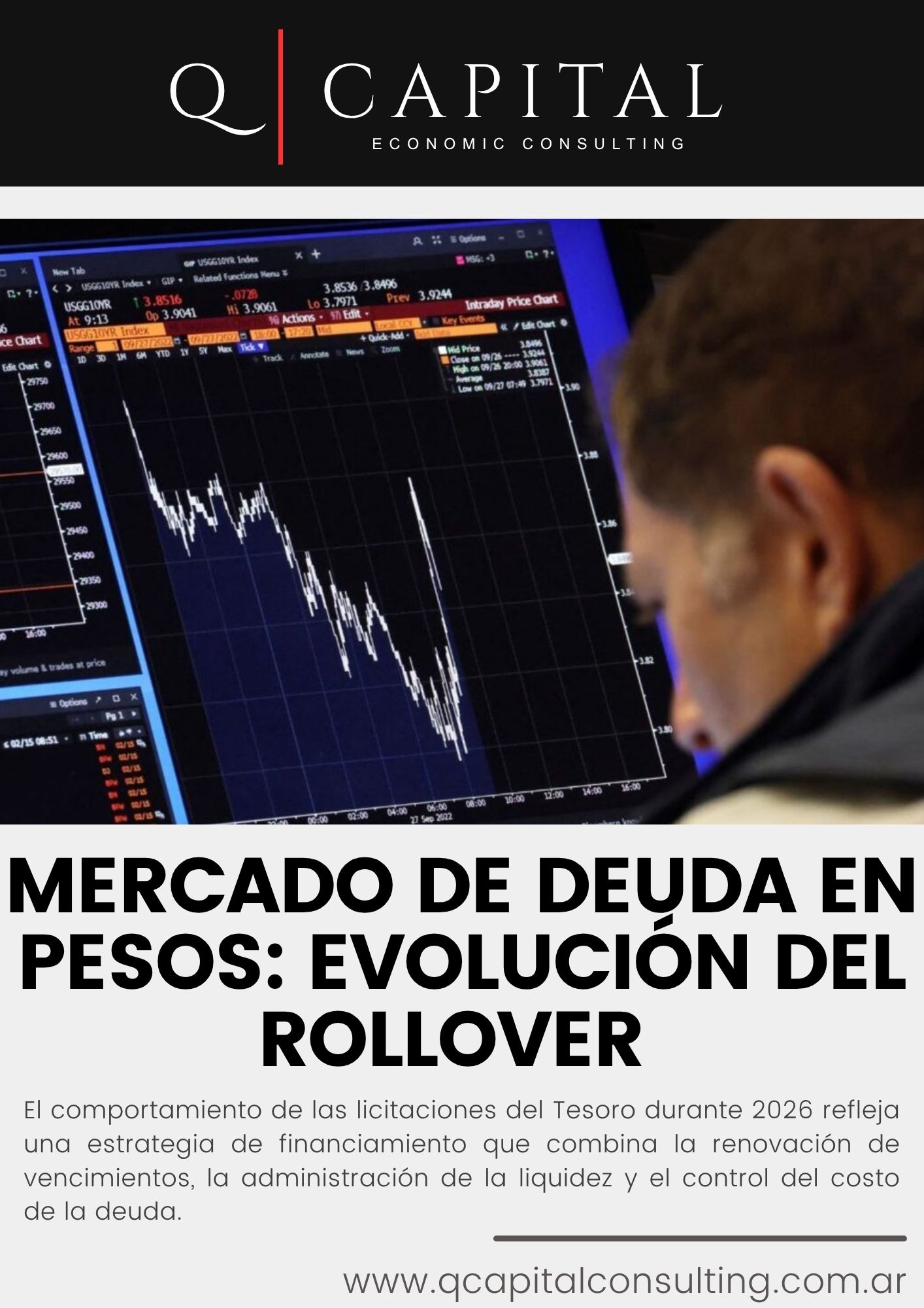 Mercado de deuda en pesos: evolución del rollover